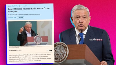 El medio británico llamó 'autoritario' al presidente mexicano quien reaccionó ante la editorial