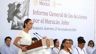 Este domingo se llevó a cabo el Informe general de las acciones por el huracán 'John'