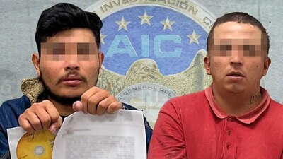 A los dos sujetos se les acusó por los delitos de desaparición cometida por particulares