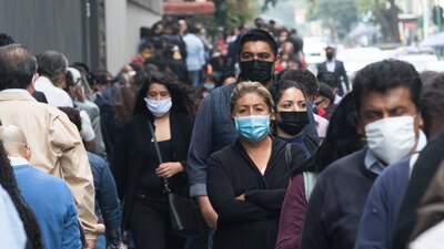 Los casos activos estimados ascienden a 42 mil 360, de acuerdo con datos de la Secretaría de Salud