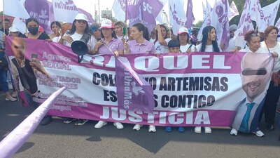 Las denunciantes exigen justicia por una mujer y una menor agredidas por un hombre que fue liberado