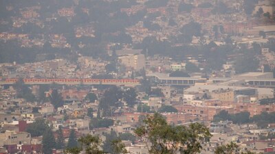 La Zona Metropolitana del Valle de México presenta altos índices de contaminación en el aire