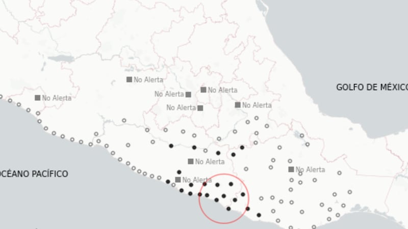 Tiembla en Guerrero; se siente con fuerza en la CDMX, pero no suena la alarma