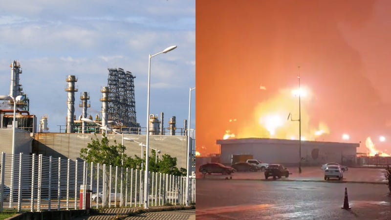Pemex confirma 5 fallecidos por incendio en zona aledaña a la refinería de Dos Bocas