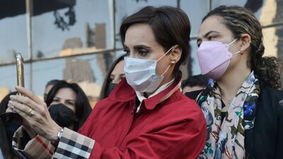 La senadora del pan, afirmó criticó la marcha del mandatario