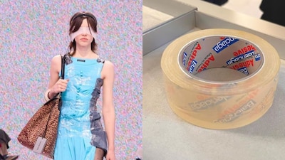 Apareció en la presentación de la colección otoño/invierno 2024 de Balenciaga