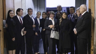 Por la noche cenaron con AMLO para celebrar la unidad