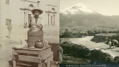Los pobladores acudían a las montañas más altas para extraer el hielo