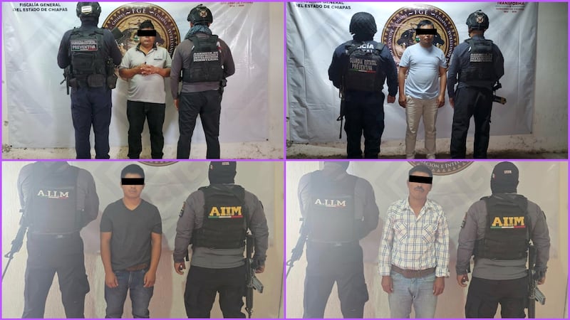 Detienen a hombres que violaron a un niño en Chiapas y subieron video del acto a redes sociales
