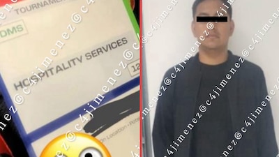 Detienen a mesero ‘Hospitality’ del Mundial por rentar su acreditación para ingresar al Estadio CDMX
