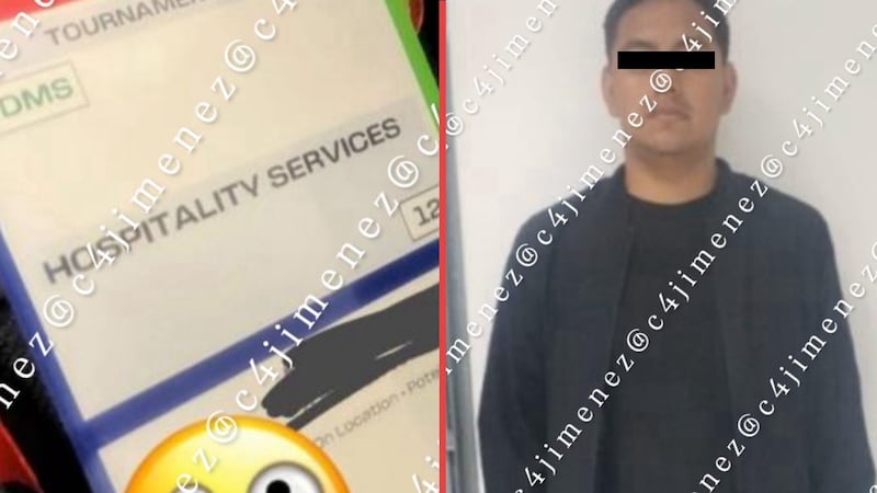Detienen a mesero ‘Hospitality’ del Mundial por rentar su acreditación para ingresar al Estadio CDMX