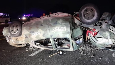 En las unidades relacionadas con el accidente iban alrededor de 15 militares