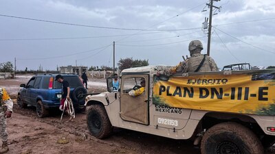 Ejército y Marina se alistan ante paso del fenómeno 'Uno'