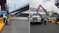 Bloquean entrada a la Terminal 1 del AICM, para evitar posible paso de la CNTE