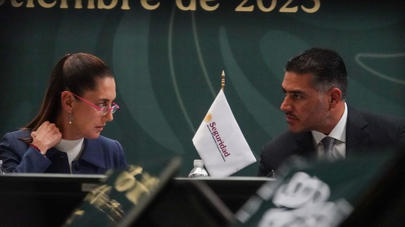 Sheinbaum llama “mucha grilla” a destape de Harfuch rumbo a 2030 y a comparación con Pedro Infante