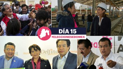 El exgobernador Duarte sigue presente en la campaña mexiquense