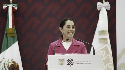 Claudia Sheinbaum aseguró que no hay de que preocuparse por los espectaculares en su apoyo