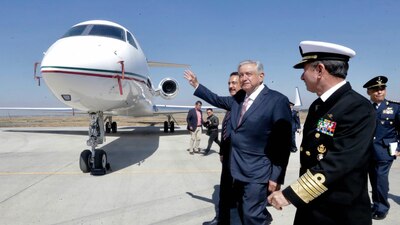 AMLO visitó este domingo la zona donde se ubicará el nuevo aeropuerto