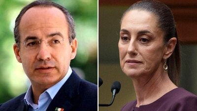 Felipe Calderón reaccionó a la toma de protesta de la presidenta Claudia Sheinbaum