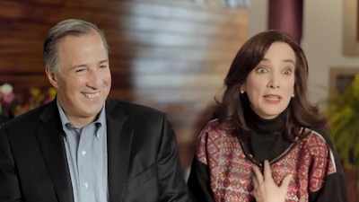 Tanto José Antonio Meade como Juana Cuevas estudiaron economía en el ITAM