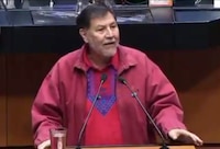 Noroña niega haber hecho ataques misóginos contra la viuda de Carlos Manzo; la llama “fascista”