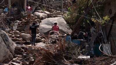 En Acapulco los daños que dejó 'Otis' siguen siendo cuantificados