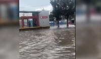 Suspenden servicio de Línea 2 del Mexibús por inundaciones en Ecatepec y Tultitlán