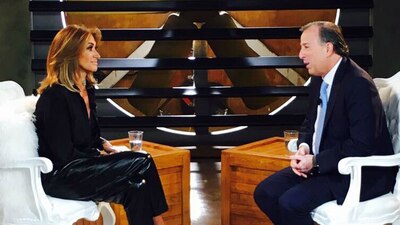 Adela Micha con José Antonio Meade desde El Financiero Bloomberg