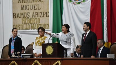 La nueva jefa de Gobierno de la CDMX trabajará con todas las fuerzas políticas