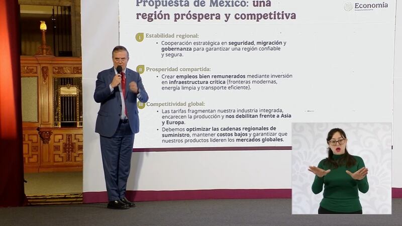 México en conversaciones con la Unión Europea para acuerdo comercial: Ebrard