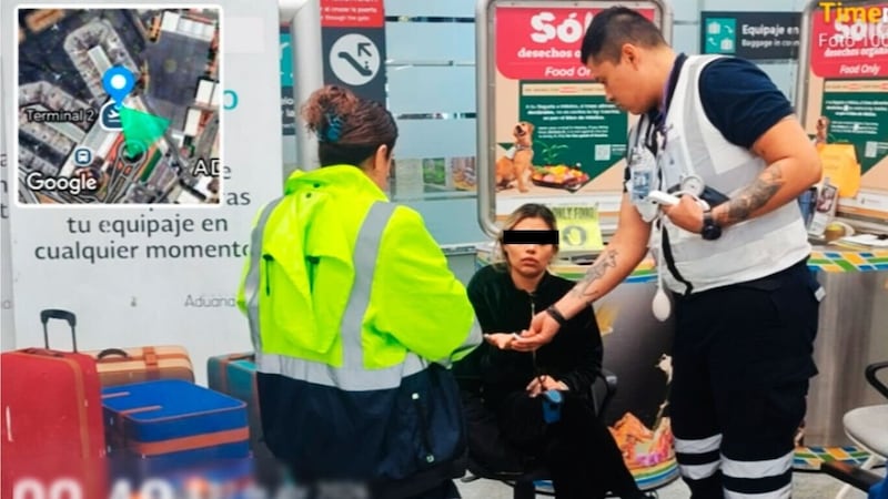 Semar detiene a mujer que transportaba cocaína oculta en cosméticos en el AICM