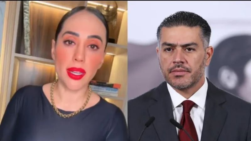 VIDEO: Sandra Cuevas pide apoyo a Harfuch por espionaje; niega nexos con el crimen organizado
