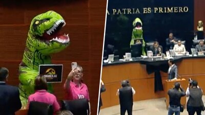 La senadora resultò regañada