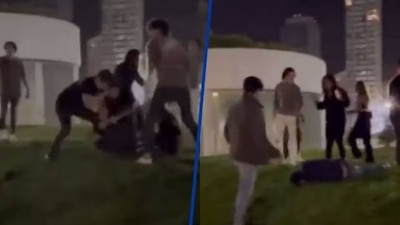 Fue golpeado con brutalidad por siete jóvenes en la capital de Puebla