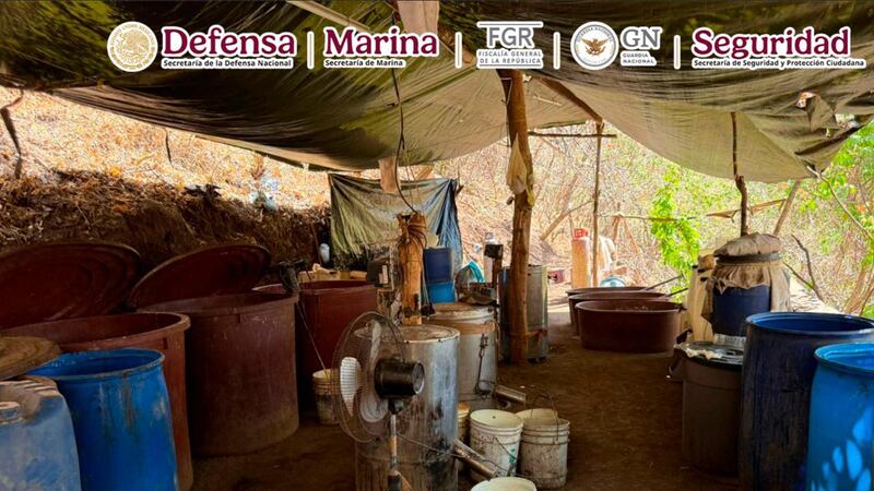 Desmantelan narcolaboratorio y pista clandestinos en Durango