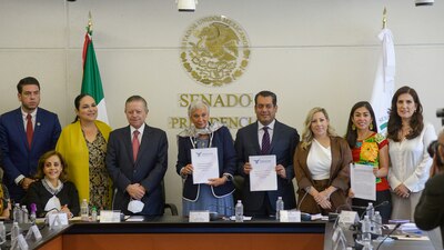 Dijo que su iniciativa establece medidas de prevención, reglas especiales para la investigación y medidas de asistencia