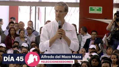 Del Mazo se reunión con militantes del partido que los postuló junto con el PRI, PVEM y Nueva Alianza