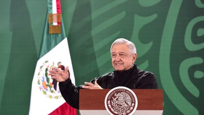 El mandatario se encuentra en Palenque, Chiapas, para festejar su cumpleaños