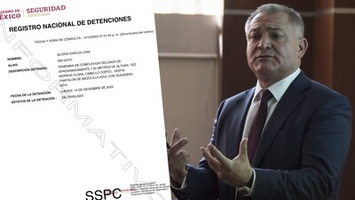 Junto a Gloria García, también cayó Edgar Anuar Rodríguez García