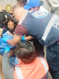 Joven da a luz en la estación 18 de Marzo de la Línea 3 del Metro, en la GAM