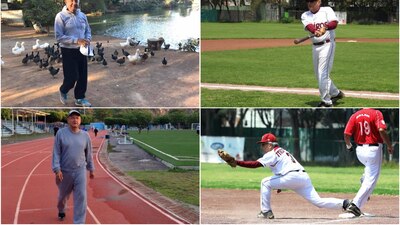 El presidente de México durante sus prácticas deportivas