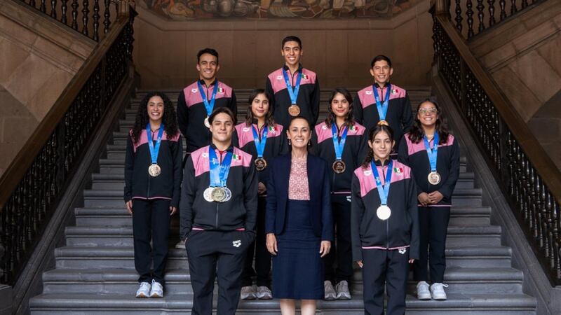 “Les felicito y siempre van a contar con nuestro apoyo”: Sheinbaum celebra triunfo de clavadistas