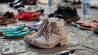 Fiscalía reporta el hallazgo de 154 pares de zapatos  en sitio de exterminio de Teuchitlán