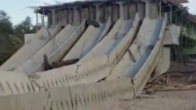 El gobierno de Sinaloa dijo que el incidente ocurrió por una “mala maniobra” de la empresa encargada de la construcción