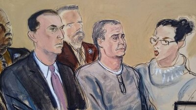 García Luna está acusado de tres cargos de asociación delictiva para el tráfico de cocaína y de falso testimonio