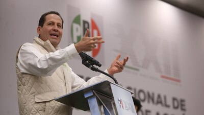 El exgobernador mexiquense tendrá en sus manos el destino del tricolor en la Ciudad de México
