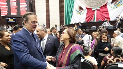 El próximo secretario de Economía dejó a su suplente en su escaño, de cara a la discusión de la reforma judicial