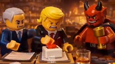 Irán explicó el conflicto en Medio Oriente con una animación de Lego