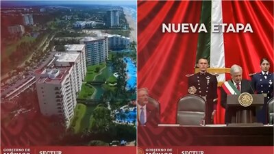 Imágenes que describen la Estrategia Nacional de Turismo del gobierno de AMLO