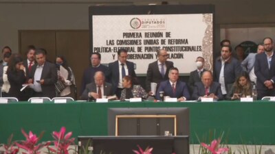 Las comisiones iniciaron la discusión del texto para modificar la ley electoral